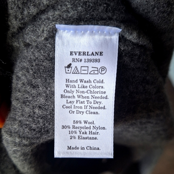 Everlane Women's Cozy Stretch Wool Tank Size M - Picture 7 of 7